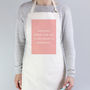 Any Text Personalised Apron, thumbnail 5 of 5