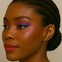Zig Zag Rose Gold Plated Silver Single Ear Cuff Earring, thumbnail 2 of 4