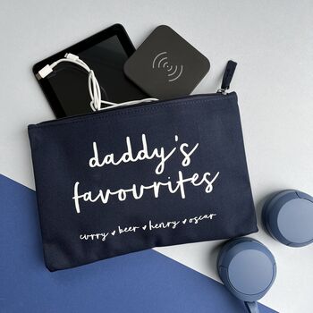 Favourite Things Father's Day Storage Bag Pouch, 3 of 4