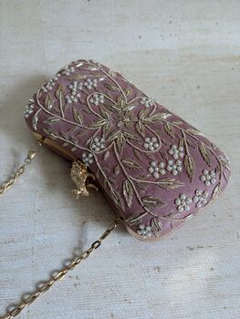 Pink Frog Clasp Clutch, 11 of 12