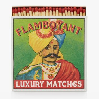 Luxury Boxed 'Mr Flamboyant' Matches, 3 of 4