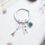 Rowing Oars Personalised Keyring Adventure Gift, thumbnail 2 of 10