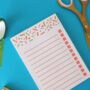 A6 Sprinkles Notepad, thumbnail 2 of 5