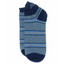 Multistripe And Oxford Stripe Men's Trainer Socks Bundle, thumbnail 10 of 10