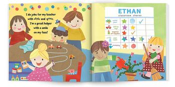 Personalised Children's Book, Nursery School Book, 7 of 9