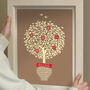 Ruby Anniversary Gift ‘Personalised Family Tree Print’, thumbnail 7 of 12