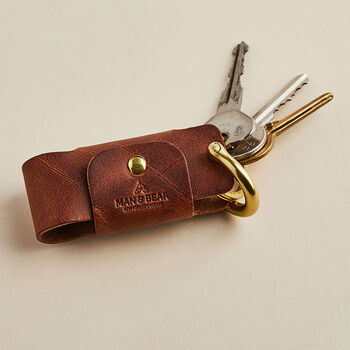 Personalised Leather Key Case, 4 of 5