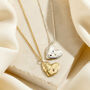 Confetti Birthstone Chunky Heart Necklace, thumbnail 1 of 8