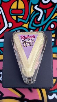 Rhubarb And Custard Dessert Candy Floss Fun Gift Allergen, 11 of 12