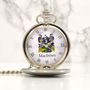 Engraved Family Crest Pocket Watch Design, thumbnail 3 of 3