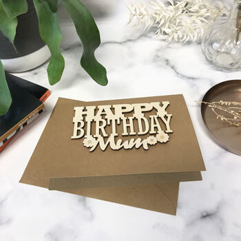 Personalised Happy Birthday Card For Mum, 7 of 12