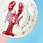 You're My Lobster Vintage Cake Plate Wall Decor, thumbnail 4 of 5