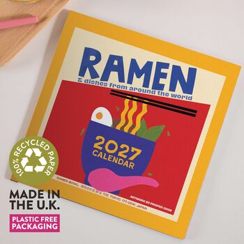 2027 Wall Calendar | Dishes Around The World By Proper Good, 4 of 5