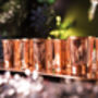 Copper Tray And Set Of Six Of Shot Glasses Set, thumbnail 5 of 9