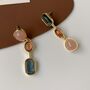 Colourful Gemstone Dangle Earrings Gift, thumbnail 3 of 6