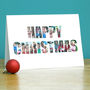 Digital Personalised Happy Christmas Photo Cards, thumbnail 2 of 2