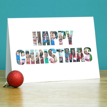 Digital Personalised Happy Christmas Photo Cards, 2 of 2