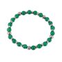 Vintage Styled Green Bead Adjustable Bracelet For Men, thumbnail 2 of 6