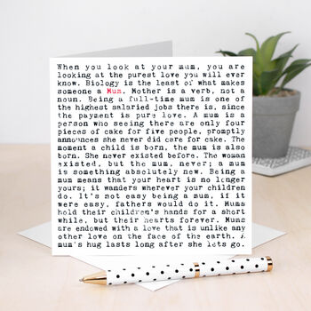 Mum Quotes Print, Gift For Mums, 5 of 7