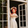 The Florence Colourful Vintage Hair Wreath For A Bride, thumbnail 7 of 12