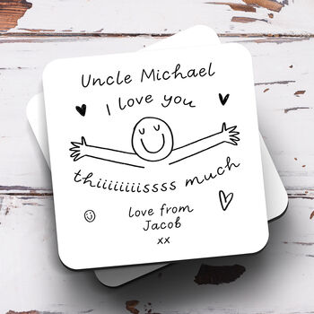 Personalised Uncle Mug 'Love You This Much', 3 of 4