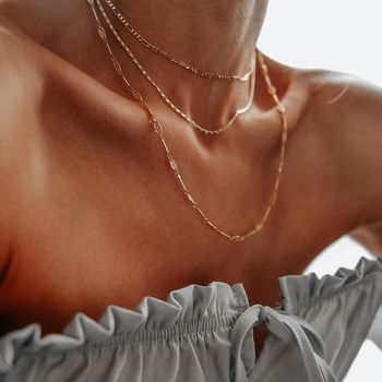 Mara Delicate Chain Necklace, 5 of 7