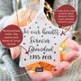 In Our Hears Forever Personalised Ceramic Star Keepsake, thumbnail 1 of 3