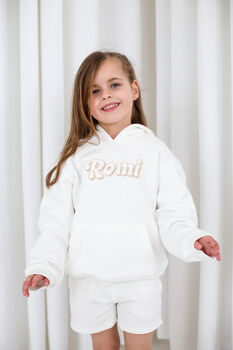 Summer Bubble Name Personalised Embroidered Sweatshirt Jumpers, 3 of 8