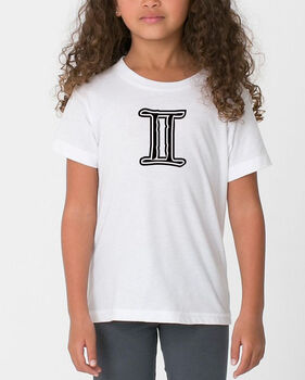 Kids Zodiac Symbol Design T Shirt, 5 of 12