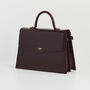 Ruby Cherry Red Structured Medium Tote, thumbnail 6 of 8
