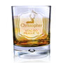 Personalised Stag Tumbler Bubble Glass, thumbnail 1 of 3