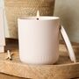 Apple And Cinnamon Large Ceramic Soy Candle 320g, thumbnail 2 of 3