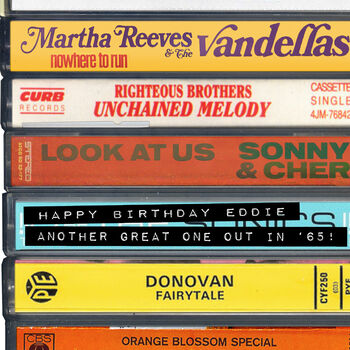 Personalised 60th Birthday Print Music From 1965, 2 of 8