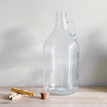 Refillable Demijohn Bottle With Personalised Label, 5 of 8