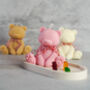 Cute Teddy Bear Soy Wax Candle, thumbnail 4 of 7