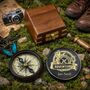 Custom Engraved Compass With Box And Case, thumbnail 3 of 11