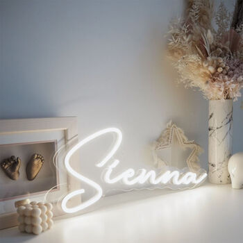Personalised Neon Name Light, 8 of 12