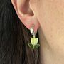 Tulip Hoop Earrings, thumbnail 2 of 3