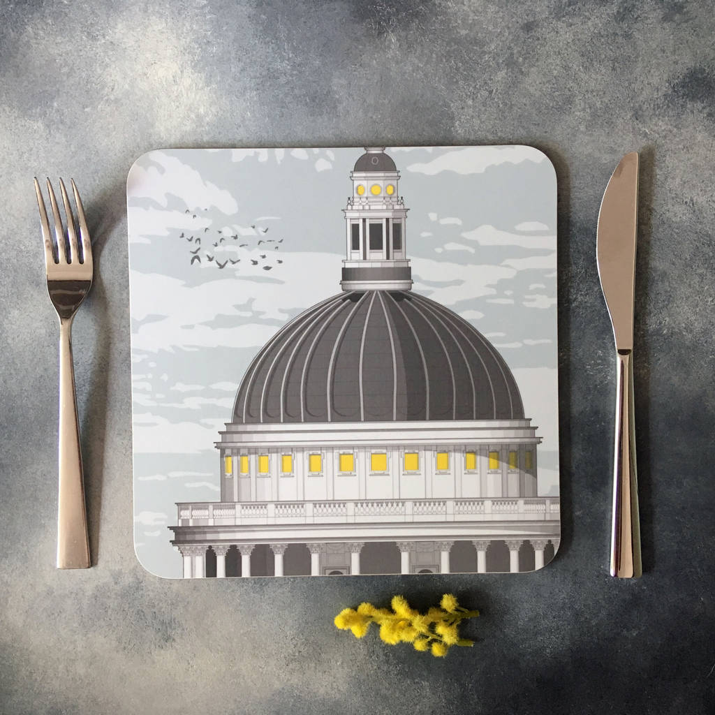 london landmarks set of four placemats by linescapes