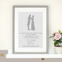 Personalised Framed Jane Eyre Valentine's Print, thumbnail 1 of 4