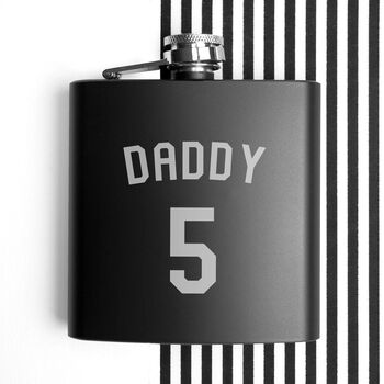 Personalised Football Shirt Hip Flask, 2 of 9