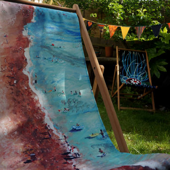 Hammond Painting Art Print Deckchair Life's A Beach, 4 of 12