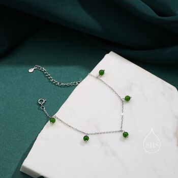 Natural Green Onyx Bracelet, 6 of 10