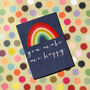 Mini You Make Me Happy Card, thumbnail 1 of 5