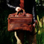 Genuine Leather Laptop Bag, thumbnail 9 of 12