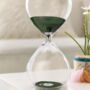 Pols Potten Sandglass Timer With Green Sand, thumbnail 2 of 3