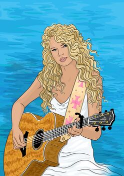 Taylor Swift Debut Art Print | Taylor Swift Eras Tour Wall Art, 2 of 3