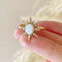 Rhinestone Star Gold Or Silver Plated Ring, thumbnail 6 of 6