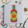 'Hot Sauce' Mini Cross Stitch Kit, thumbnail 1 of 3