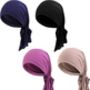 Chemo Headwear Headscarf Pre Tied Hat, thumbnail 1 of 12